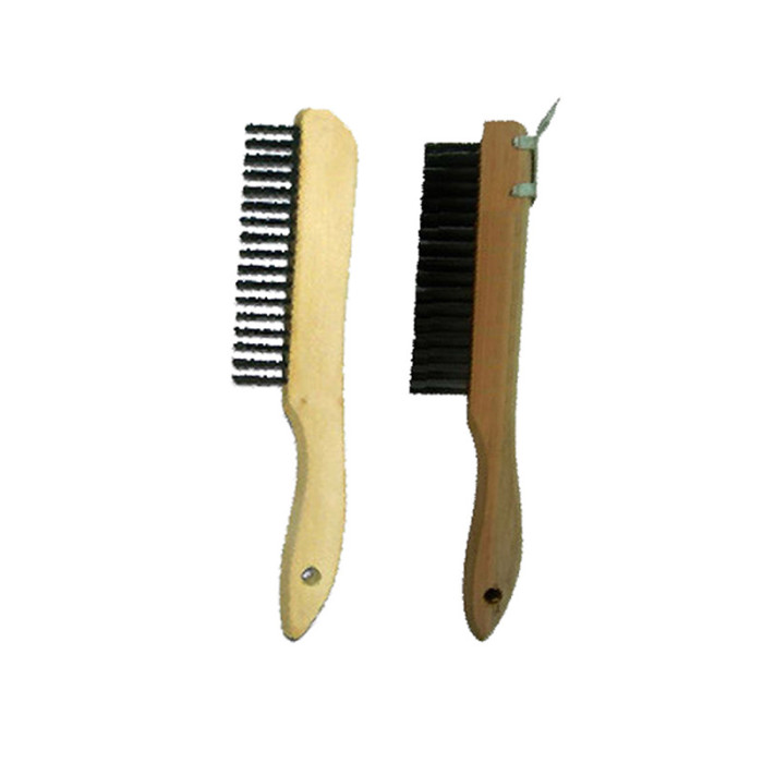 Short Handle Wood Block Wire Brushes, br4r