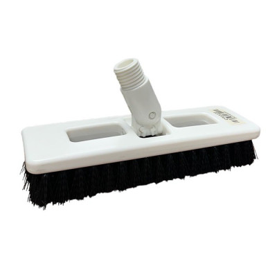 Swivel Deck Brush with Threaded Connector